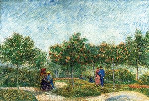 Vincent Van Gogh - The Voyer d'Argenson Park in Asnieres