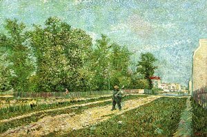 Vincent Van Gogh - Man with Spade in a Suburb of Paris