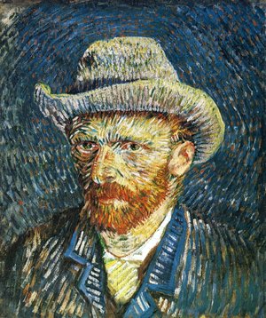 Vincent Van Gogh - Self Portrait with Felt Hat