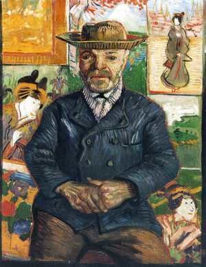 Vincent Van Gogh - Portrait of Pere Tanguy I