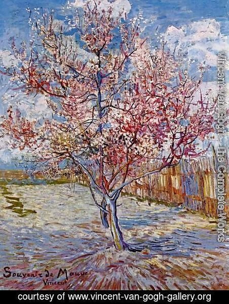 Vincent Van Gogh - Peach Trees in Blossom