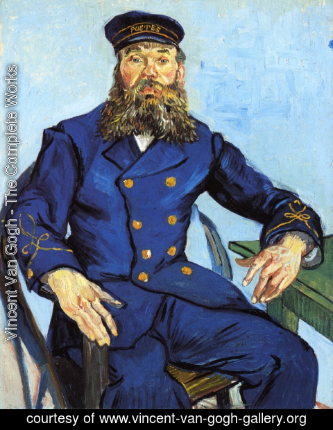 Vincent Van Gogh - Portrait of Joseph Roulin