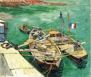 Vincent Van Gogh - Sand Barges