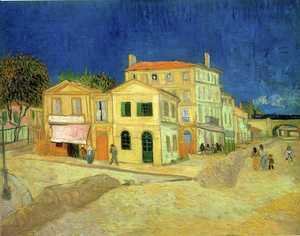Vincent Van Gogh - The Street, the Yellow House