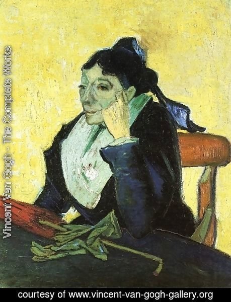 Vincent Van Gogh - L'Arlesienne, Portrait of Madame Ginoux