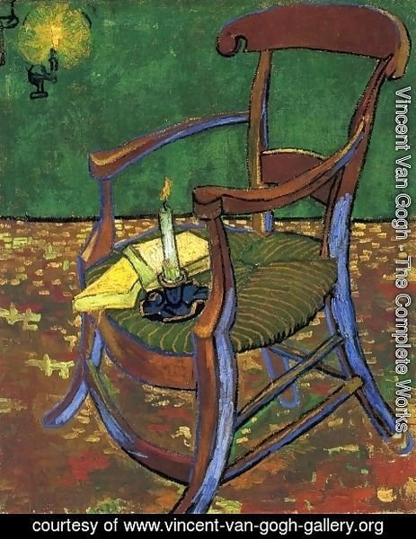 Vincent Van Gogh - Gauguin's Chair