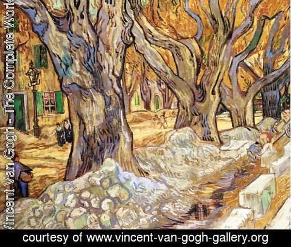 Vincent Van Gogh - Large Plane Trees