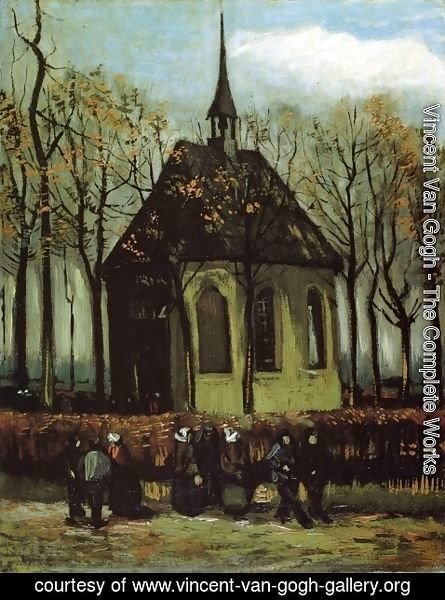 Vincent Van Gogh - Chapel at Nuenen