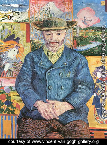 Vincent Van Gogh - Portrait of Pere Tanguy II