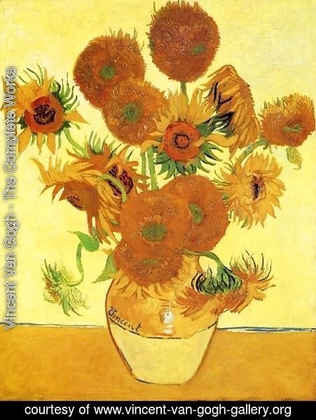 Vincent Van Gogh - Sunflowers II