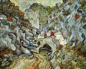 Vincent Van Gogh - A Path through a Ravine