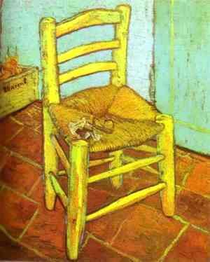Vincent Van Gogh - Vincent's Chair with Pipe