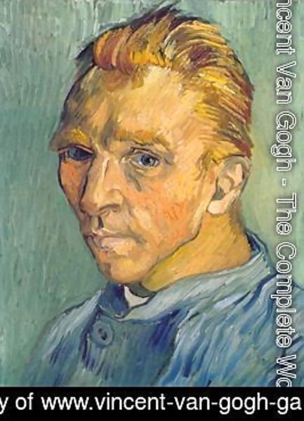 Vincent Van Gogh - Portrait de l'Artiste sans Barbe