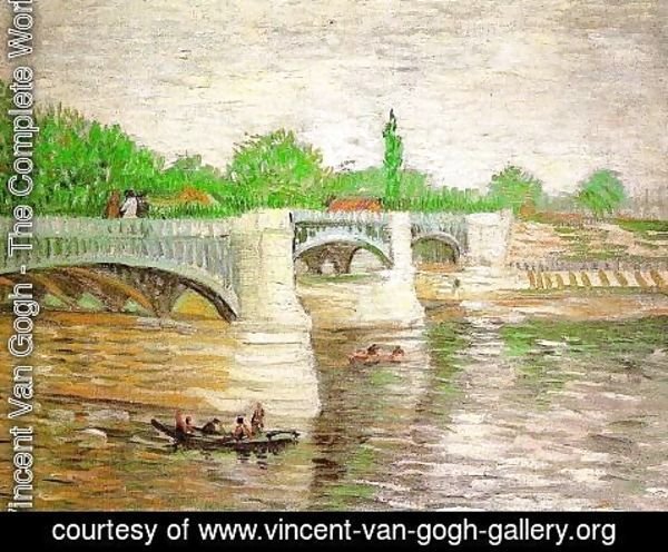 Vincent Van Gogh - The Seine with the Pont de Clichy 2