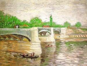 Vincent Van Gogh - The Seine with the Pont de Clichy 2
