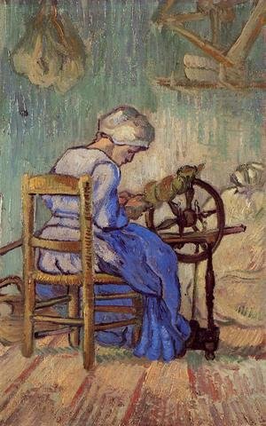 Vincent Van Gogh - The Spinner