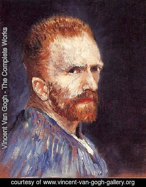 Vincent Van Gogh - Autoportrait 7 1887