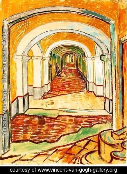 Vincent Van Gogh - corridor-asylum