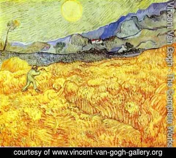 Vincent Van Gogh - Faucheur 1889