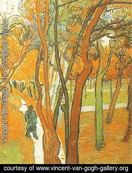 Vincent Van Gogh - Les feuilles tombantes 1889