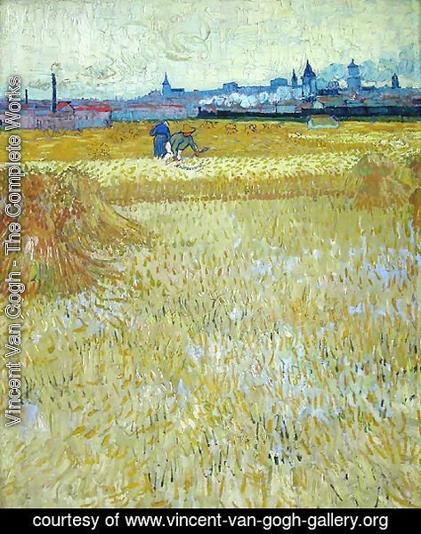 Vincent Van Gogh - Les Moissonneurs 1888