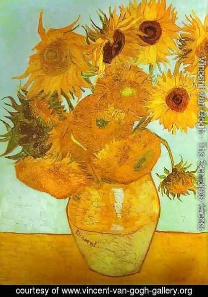 Vincent Van Gogh - Les tournesols 1888