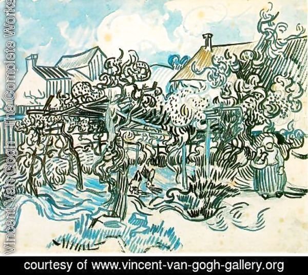 Vincent Van Gogh - old-vineyard