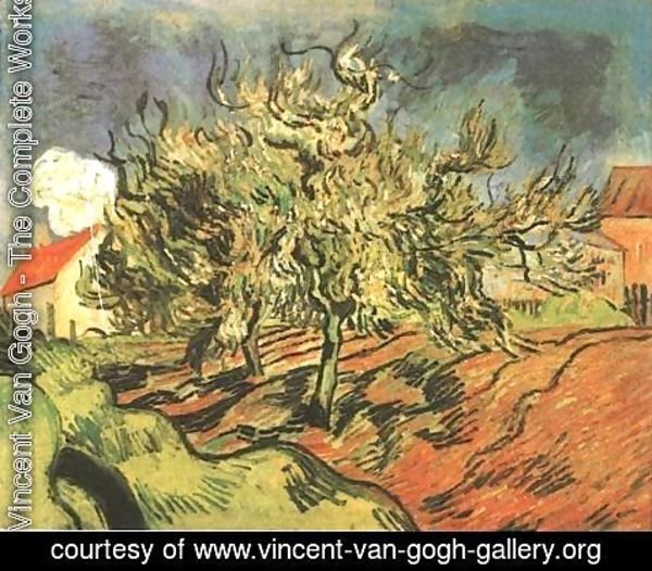 Vincent Van Gogh - Paysage avec trois arbres 1890