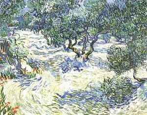 Vincent Van Gogh - Plantation d'oliviers 2 1889