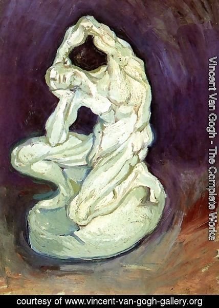 Vincent Van Gogh - Plaster Statuette of a Kneeling Man