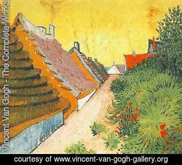 Vincent Van Gogh - Rue de Saintes-Maries 1888