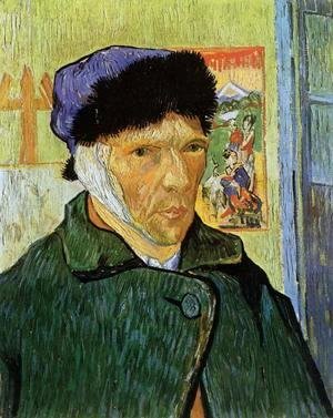 Vincent Van Gogh - Self Portrait with Badaged Ear