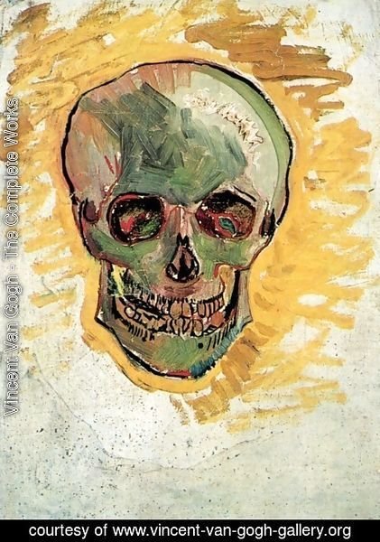 Vincent Van Gogh - Skull 2