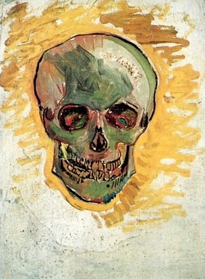 Vincent Van Gogh - Skull 2