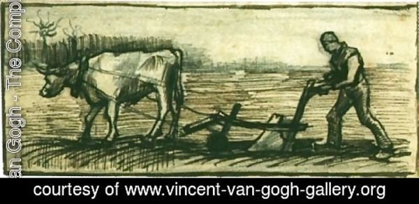 Vincent Van Gogh - At The Plough