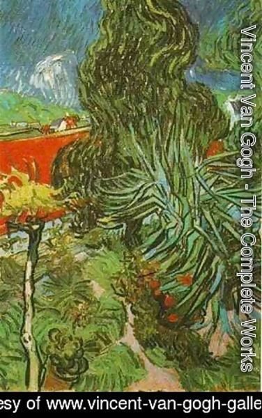 Vincent Van Gogh - Doctor Gachets Garden In Auvers 1890