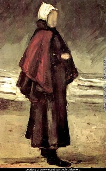 Fishmans Wife On The Beach 1882