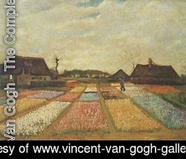 Vincent Van Gogh - Flower Beds In Holland 1889