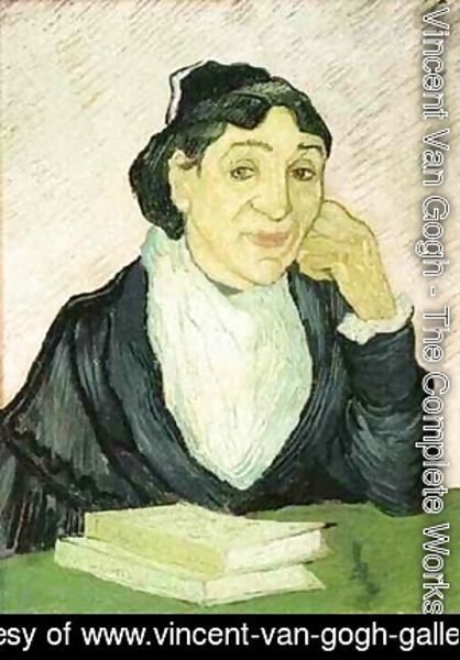 Vincent Van Gogh - Larlesienne (Madame Ginoux) 1890