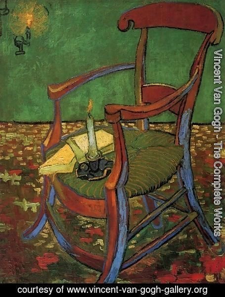 Vincent Van Gogh - Paul Gauguins Armchair 1888