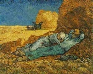 Vincent Van Gogh - The Afternoon Siesta 1889
