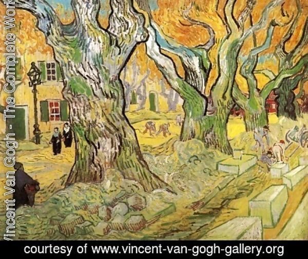 Vincent Van Gogh - The Road Menders 1889