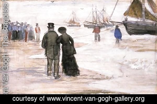 Vincent Van Gogh - The Beach at Scheveningen 2