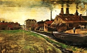Vincent Van Gogh - The Iron Mill in The Hague
