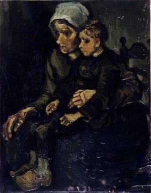 Vincent Van Gogh - Mere Et Enfant