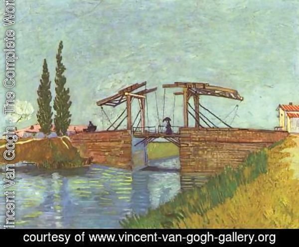 Vincent Van Gogh - The angloise Bridge at Arles (The Drawbridge)