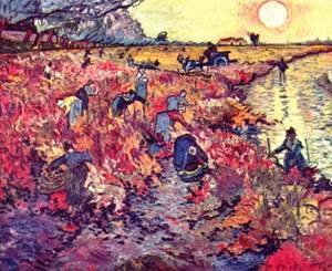Vincent Van Gogh - The red wine gardens
