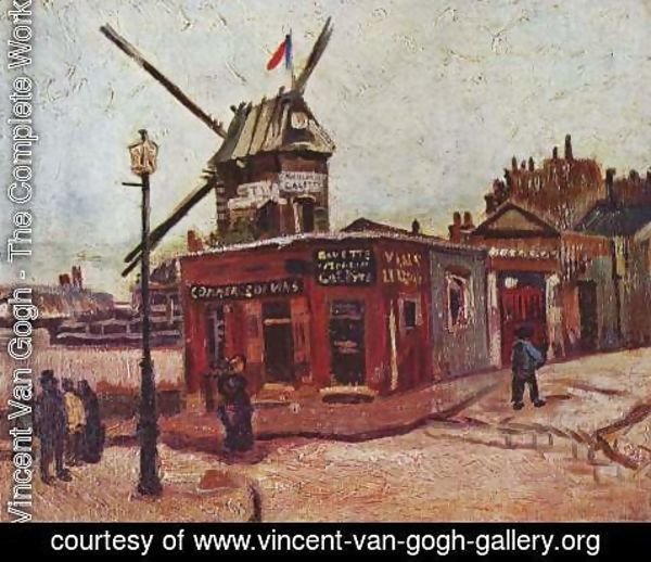 Vincent Van Gogh - Le Moulin de La Galette 3