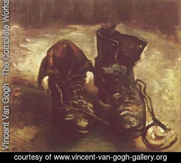Vincent Van Gogh - Still life, a pair of shoes 2