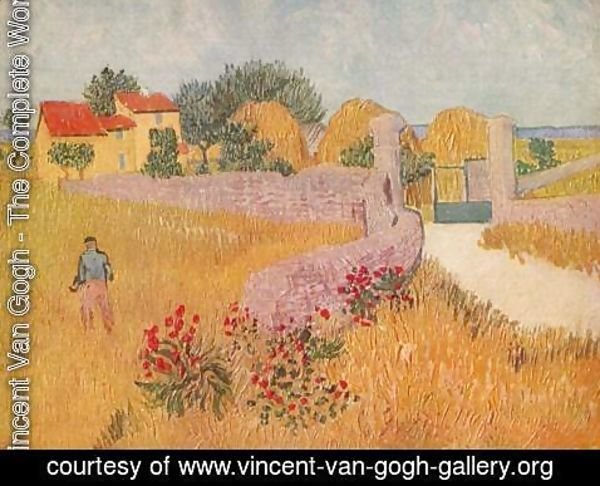 Vincent Van Gogh - Gateway to the farm